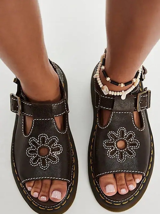 Dr. Martens Shoes - NWT DR. MARTENSS DUNNET FLOWER SANDALS